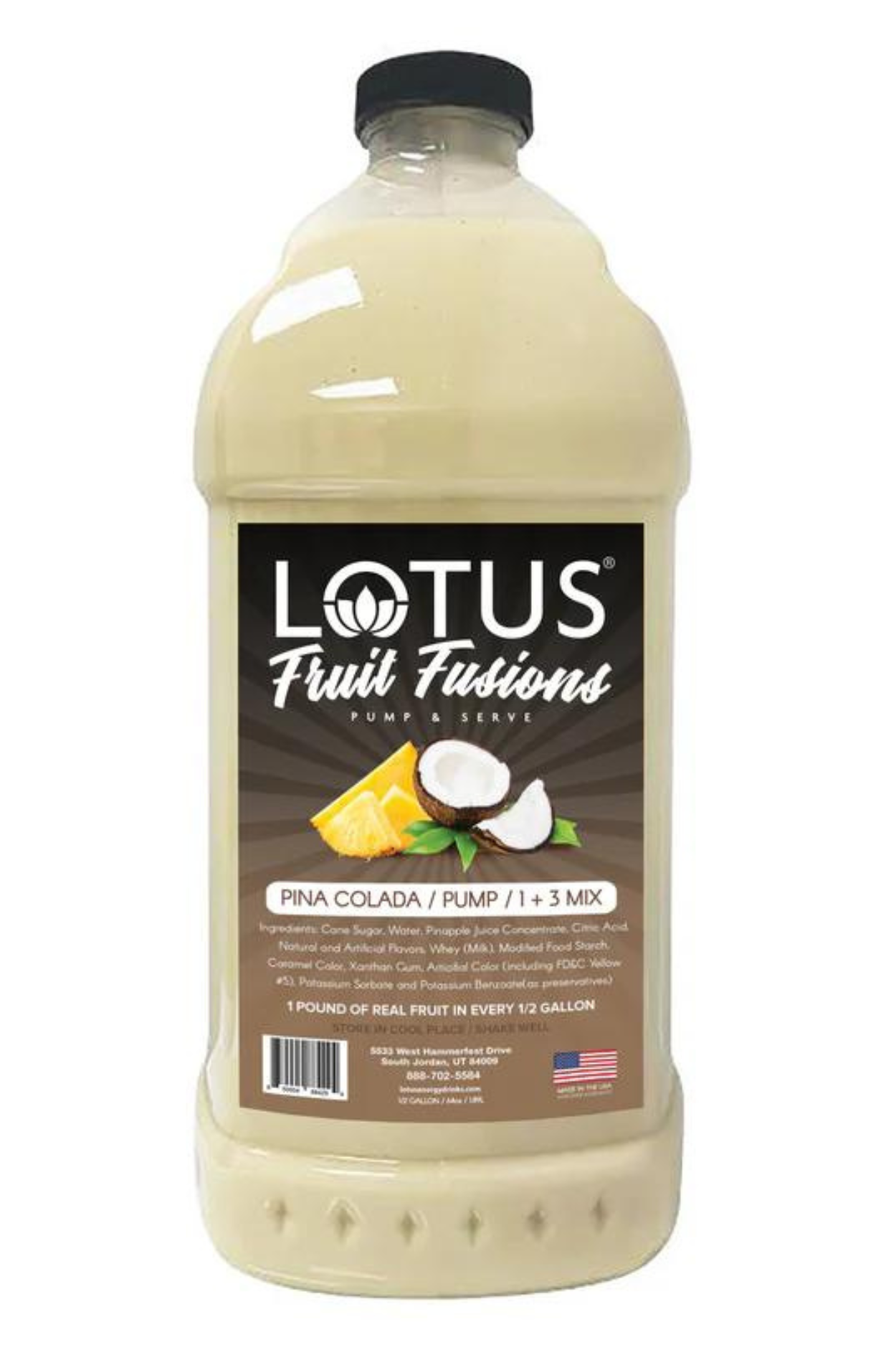 Fruit Fusion: Pina Colada (64 Oz)