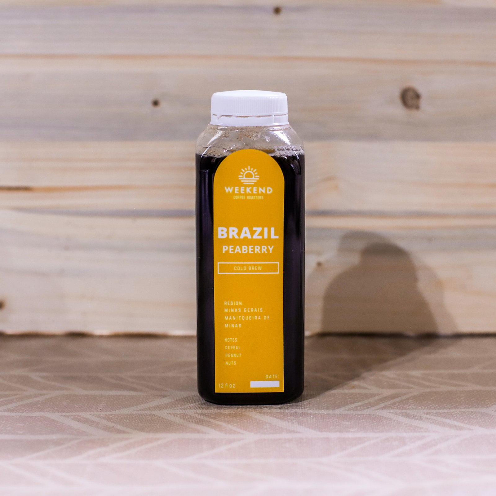 12 oz Brazil Peaberry Cold Brew