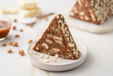 Salted Caramel Mosaic Cake