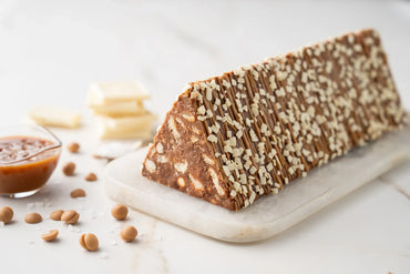 Salted Caramel Mosaic Cake