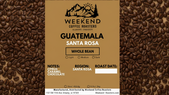 Guatemala: Santa Rosa Coffee Beans