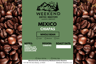 Mexico: Chiapas Coffee Beans