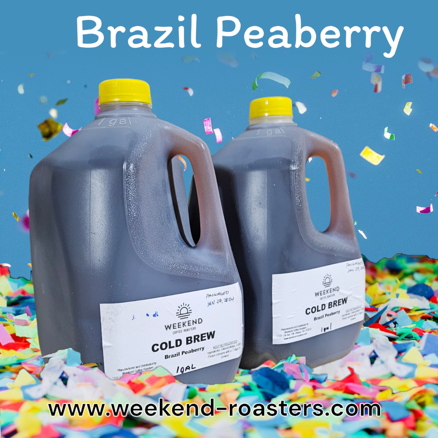 Cold Brew: Brazil Peaberry