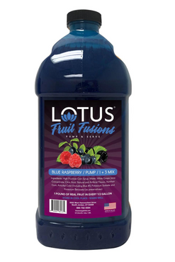 Fruit Fusion: Blue Raspberry (64 Oz)