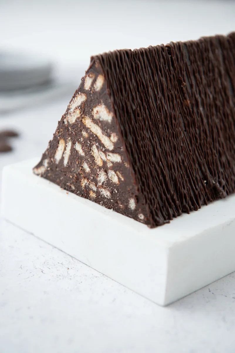 Double Chocolate Mosaic Cake