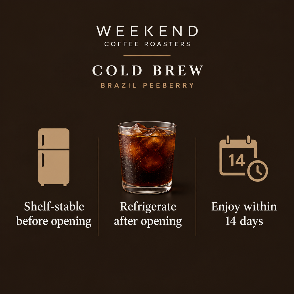 Cold Brew: Brazil Peaberry