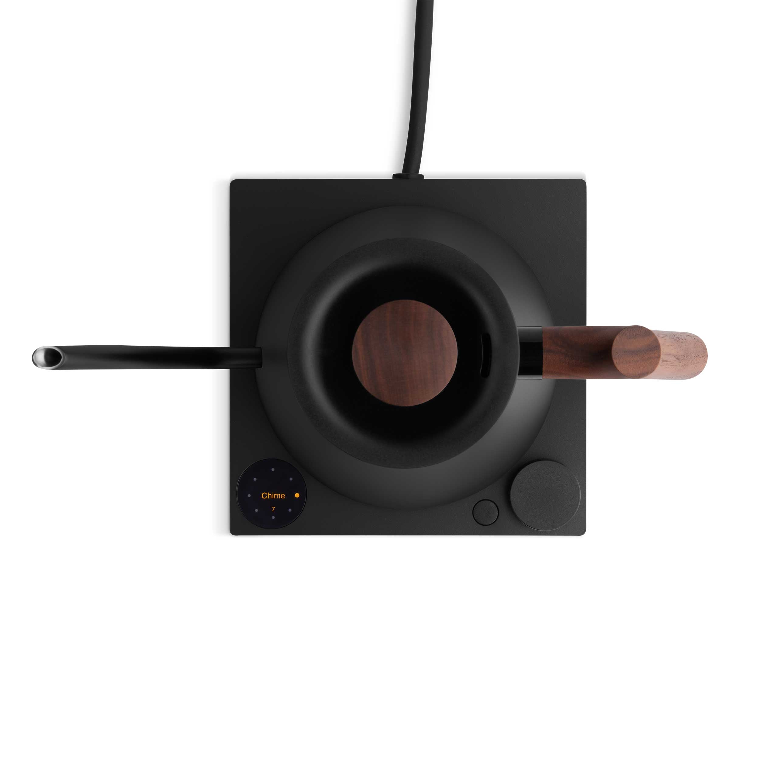 Fellow Stagg EKG Pro Electric Kettle - Matte Black w/ Walnut