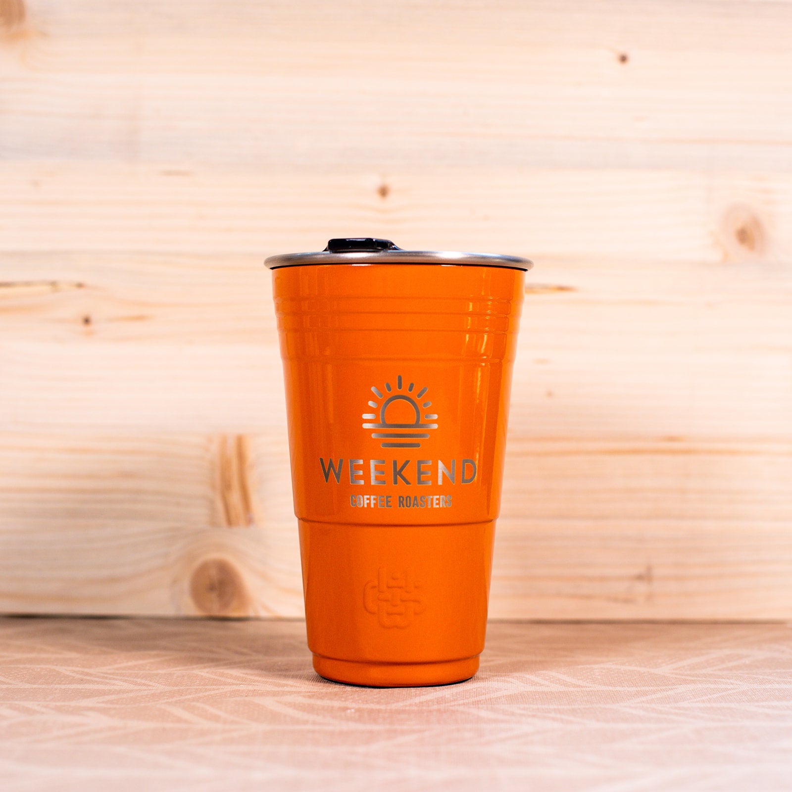 16 oz Logo Double wall Solo cup – Weekend Coffee Roasters