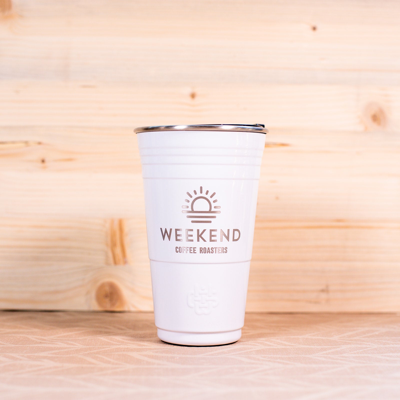 16 oz Logo Double wall Solo cup – Weekend Coffee Roasters