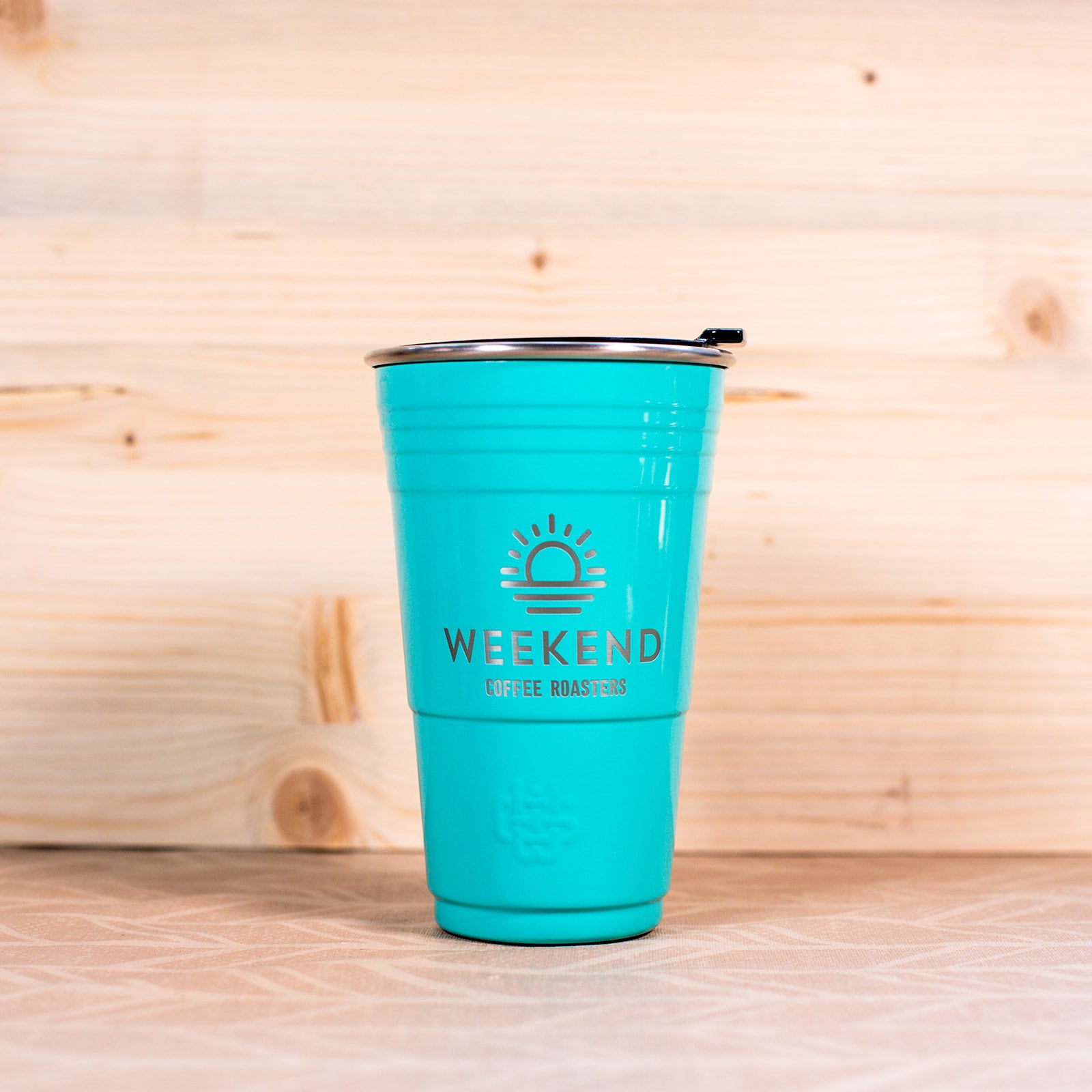 16 oz Logo Double wall Solo cup – Weekend Coffee Roasters