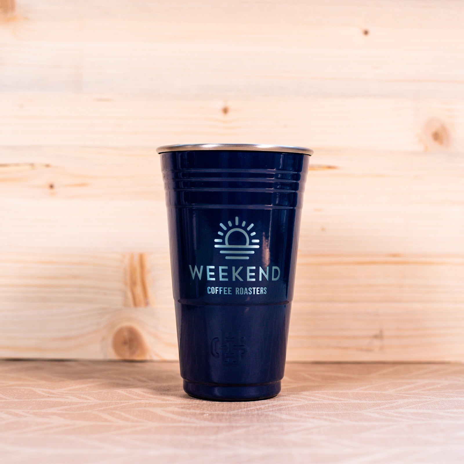 16 oz Logo Double wall Solo cup – Weekend Coffee Roasters