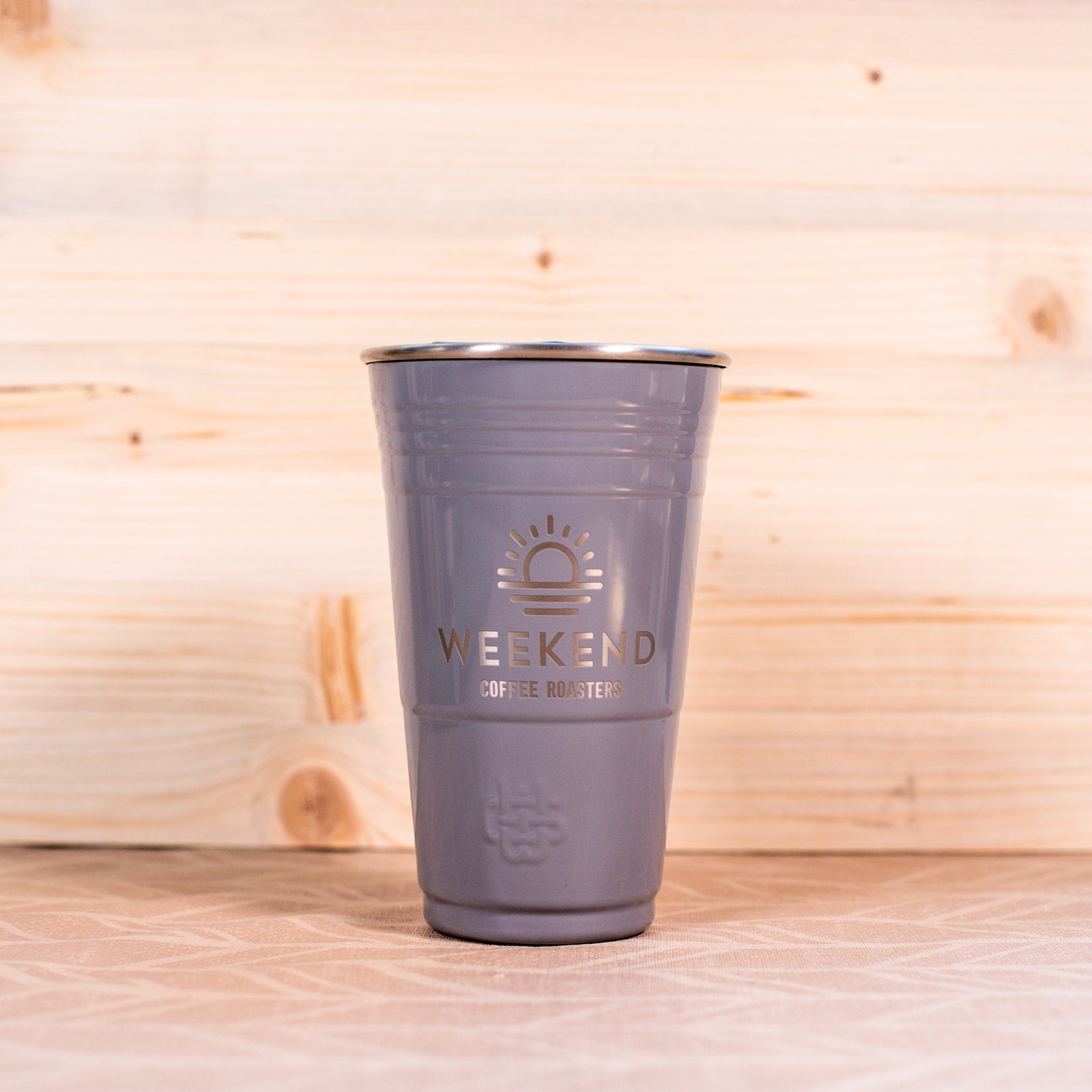 16 oz Logo Double wall Solo cup – Weekend Coffee Roasters